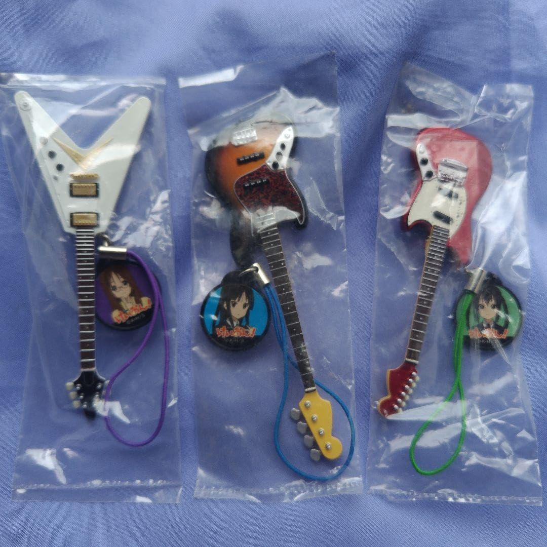 Amazon.co.jp: けいおん ミニチュア ギターコレクション ストラップ